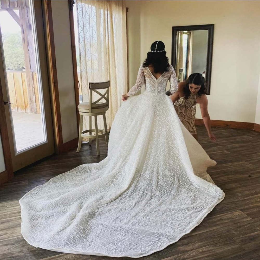Elegant White Bridal Gown